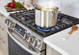 LG 6.3 CF Gas Single Oven Slide-In Range, Instaview, Air Fry, Air SousVide - Stainless LSGL6337F LG 6.3 CF Gas Single Oven Slide-In Range, Instaview, Air Fry, Air SousVide - Stainless LSGL6337F