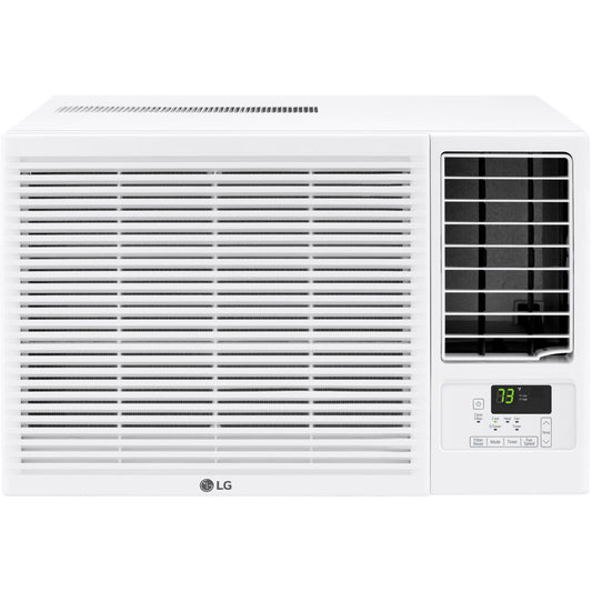 LG - 12,000 BTU Window Air Conditioner/Heater, R32Window Heat/Cool - LW1223HR