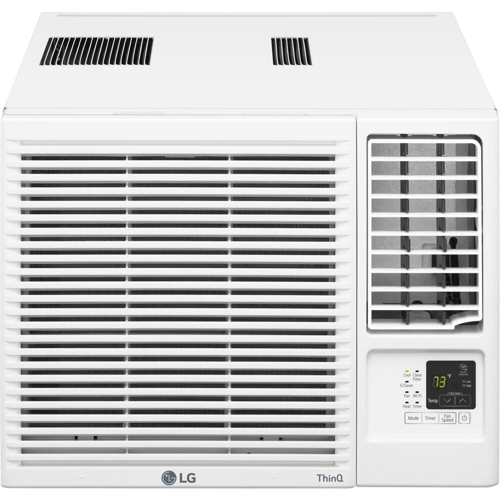 LG - 7,600 BTU Heat/Cool Window Air Conditioner w/Wifi Controls, R32 - Window Heat/Cool - LW8023HRSM LG - 7,600 BTU Heat/Cool Window Air Conditioner w/Wifi Controls, R32 - Window Heat/Cool - LW8023HRSM