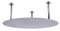 ALFI Brand - 24" Round Brushed Solid Stainless Steel Ultra Thin Rain Shower Head | RAIN24R-BSS