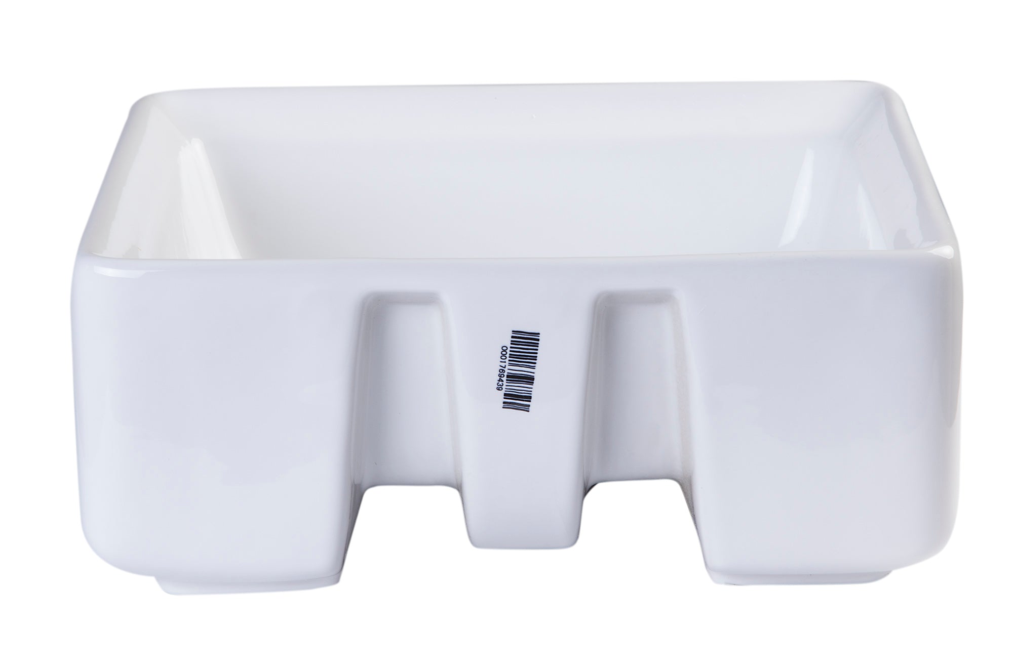 EAGO - 15" SQUARE CERAMIC ABOVE MOUNT BATHROOM BASIN VESSEL SINK | BA130 EAGO - 15" SQUARE CERAMIC ABOVE MOUNT BATHROOM BASIN VESSEL SINK | BA130
