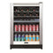 Magic Chef Beverage Center Magic Chef - Dual Zone Built-In Wine and Beverage Cooler