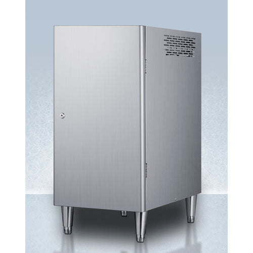 Accucold - 17" Cabinet for Select Ice/Water Dispensers, in Stainless Look Accucold - 17" Cabinet for Select Ice/Water Dispensers, in Stainless Look