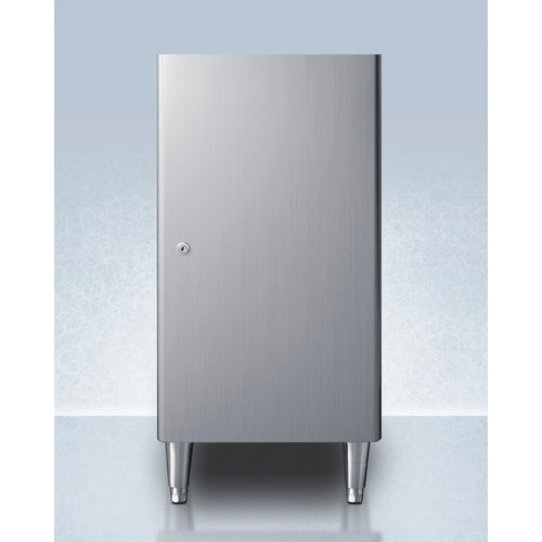 Accucold - 17" Cabinet for Select Ice/Water Dispensers, in Stainless Look Accucold - 17" Cabinet for Select Ice/Water Dispensers, in Stainless Look