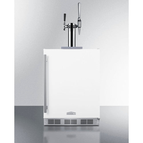 Summit Commercial - 24" Wide Built-In Coffee Kegerator, ADA Compliant