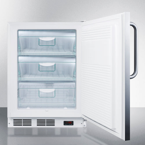 Accucold - 24" Wide Built-In All-Freezer, ADA Compliant Accucold - 24" Wide Built-In All-Freezer, ADA Compliant