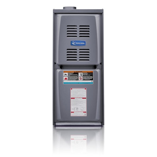 Mr Cool | MRCOOL 80% AFUE 90K BTU 2000 CFM Upflow/Horizontal Single-Stage Multi-Speed ECM Motor Furnace with 21" Cabinet | MGM80SE090C5A