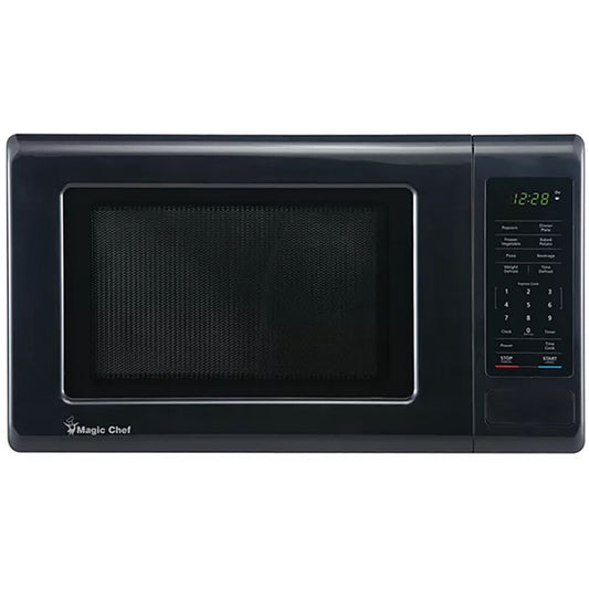 Magic Chef - 0.9 Cu Ft Countertop 900 Watt Digital TouchMicrowaves - MC99MB