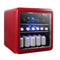 Magic Chef - 1.7 Cu Ft Beverge Cooler Retro - Beverage Center - MCBC17CHR