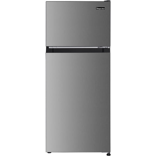 Magic Chef - 4.5 Cu.Ft. Refrigerator, Independent Freezer Section Refrigerators - MCDR45PS