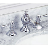 Water Creation | Modern Classic Widespread Lavatory F2-0013 Faucets With Pop-Up Drain in Chrome Finish With Torch Lever Handles | F2-0013-01-TL Water Creation | Modern Classic Widespread Lavatory F2-0013 Faucets With Pop-Up Drain in Chrome Finish With Torch Lever Handles | F2-0013-01-TL