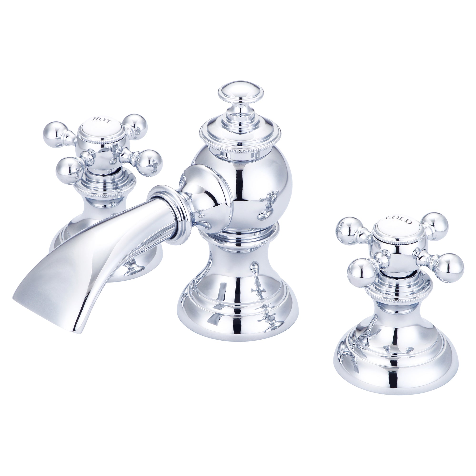 Water Creation | Modern Classic Widespread Lavatory F2-0013 Faucets With Pop-Up Drain in Chrome Finish With Metal Lever Handles | F2-0013-01-BX Water Creation | Modern Classic Widespread Lavatory F2-0013 Faucets With Pop-Up Drain in Chrome Finish With Metal Lever Handles | F2-0013-01-BX