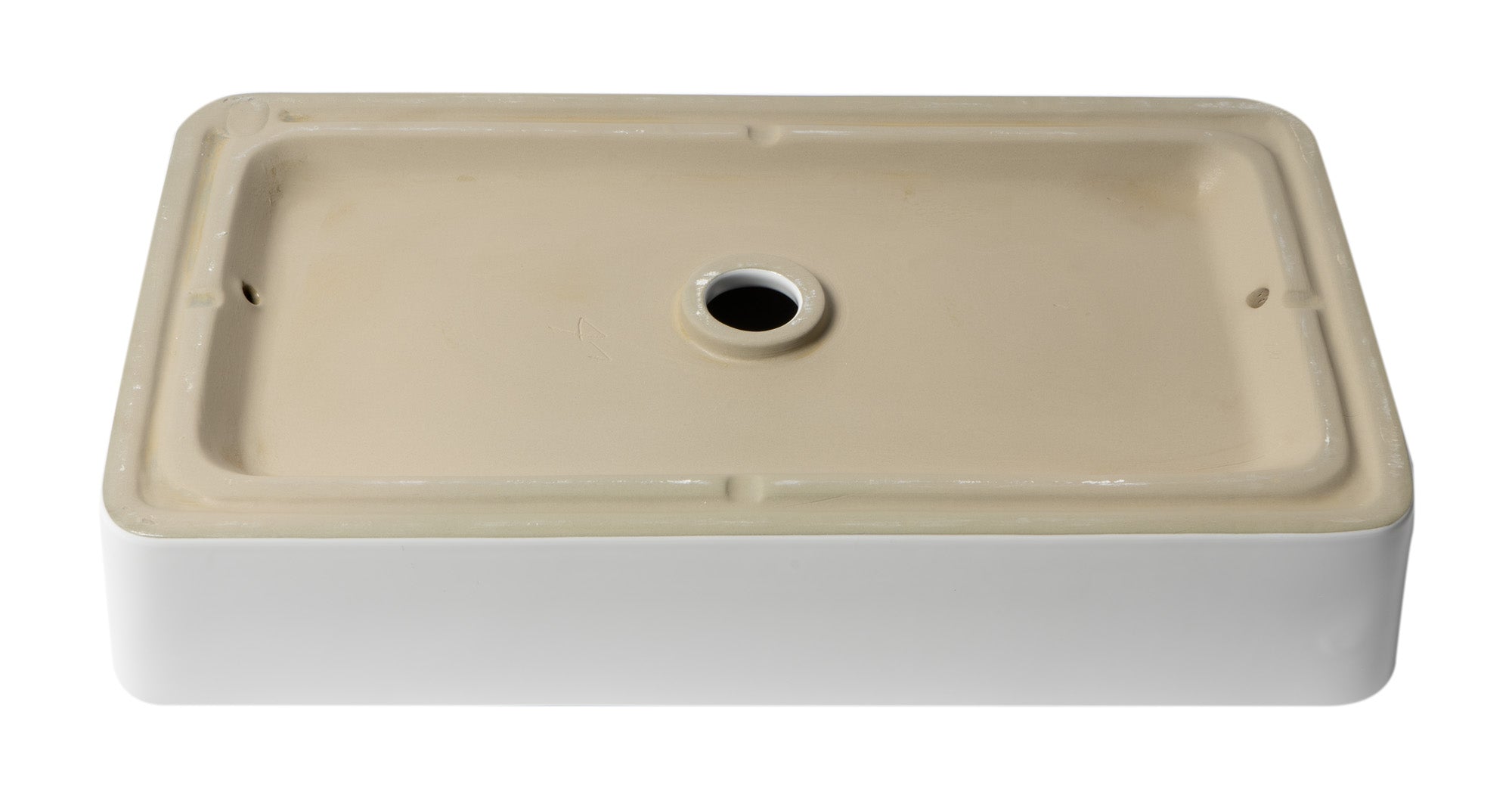 ALFI Brand - White 24" Modern Rectangular Above Mount Ceramic Sink | ABC902-W ALFI Brand - White 24" Modern Rectangular Above Mount Ceramic Sink | ABC902-W