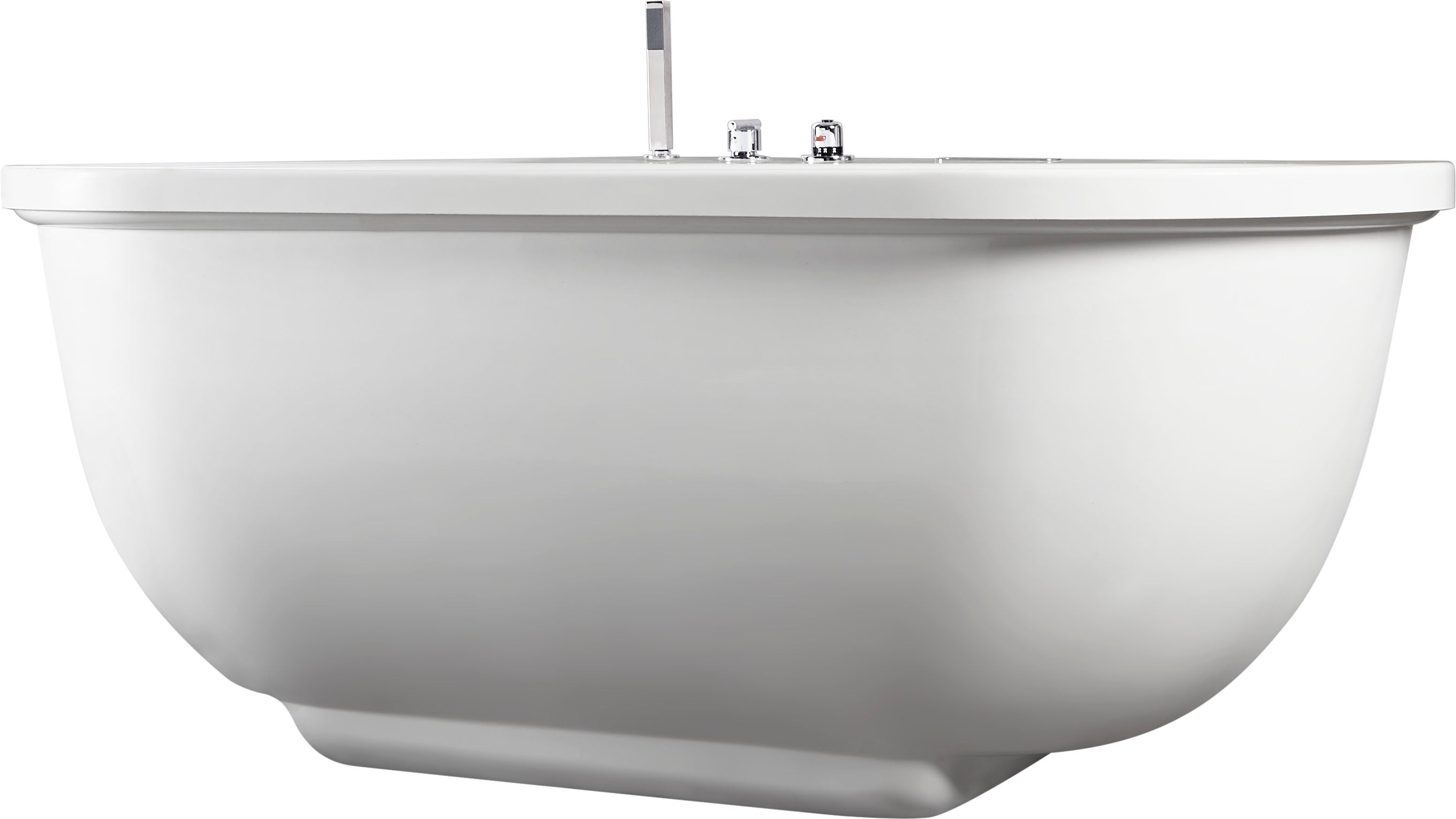 EAGO - 6 ft Acrylic White Whirlpool Bathtub w Fixtures | AM128ETL EAGO - 6 ft Acrylic White Whirlpool Bathtub w Fixtures | AM128ETL