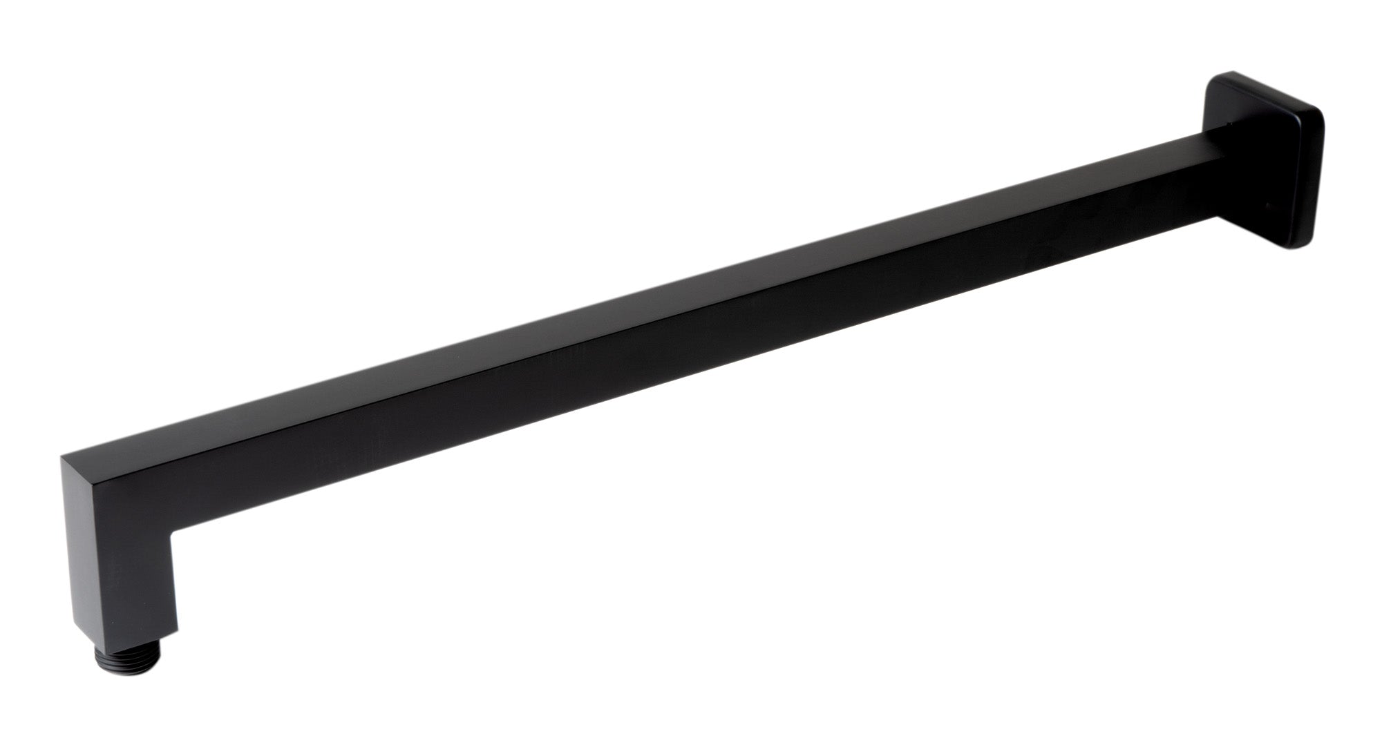 ALFI Brand - Black Matte 20" Square Wall Shower Arm | ABSA20S-BM ALFI Brand - Black Matte 20" Square Wall Shower Arm | ABSA20S-BM