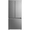 Midea - 18 CF French Door, 30" Wide, Non-Dispense Refrigerators - MRF18B4AST