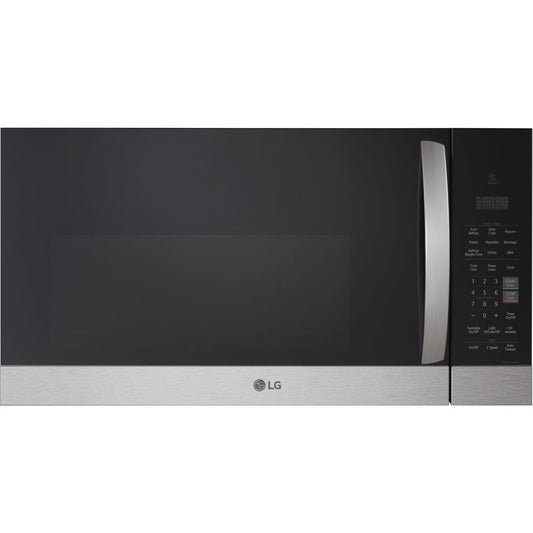 LG - 1.7 CF Over-the-Range Microwave, 300 CFM, ThinQ, EasyClean - Over The Range - MVEM1721F