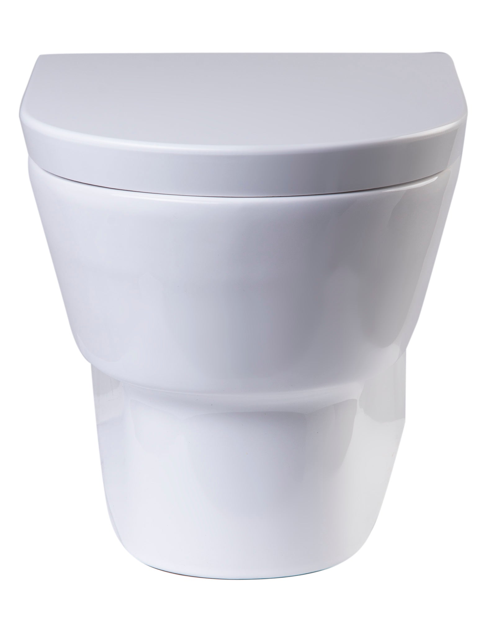 EAGO - Round Modern Wall Mount Dual Flush Toilet Bowl | WD332 EAGO - Round Modern Wall Mount Dual Flush Toilet Bowl | WD332