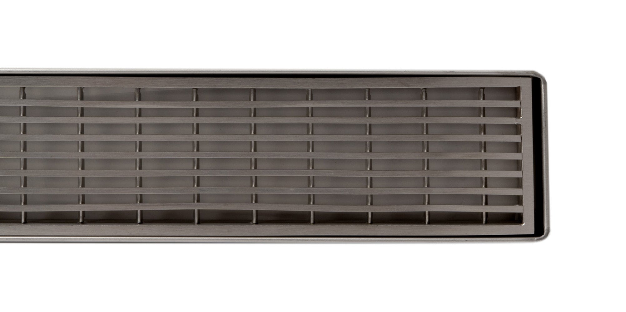 ALFI Brand - 47" Stainless Steel Linear Shower Drain with Groove Lines | ABLD47D ALFI Brand - 47" Stainless Steel Linear Shower Drain with Groove Lines | ABLD47D