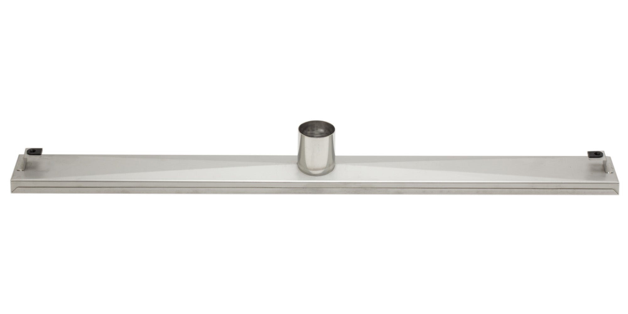 ALFI Brand - 32" Modern Stainless Steel Linear Shower Drain with Groove Lines | ABLD32D ALFI Brand - 32" Modern Stainless Steel Linear Shower Drain with Groove Lines | ABLD32D
