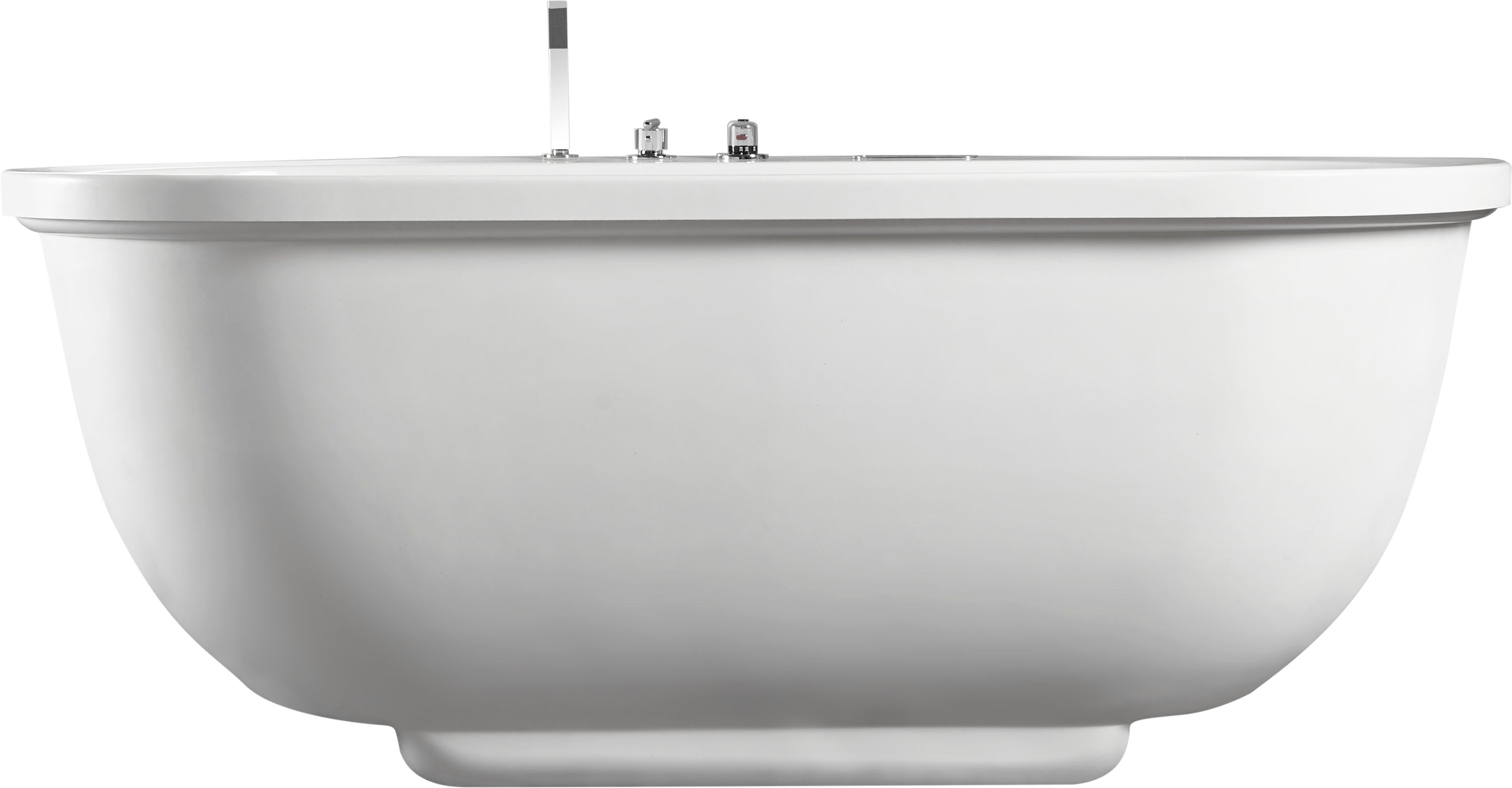 EAGO - 6 ft Acrylic White Whirlpool Bathtub w Fixtures | AM128ETL EAGO - 6 ft Acrylic White Whirlpool Bathtub w Fixtures | AM128ETL