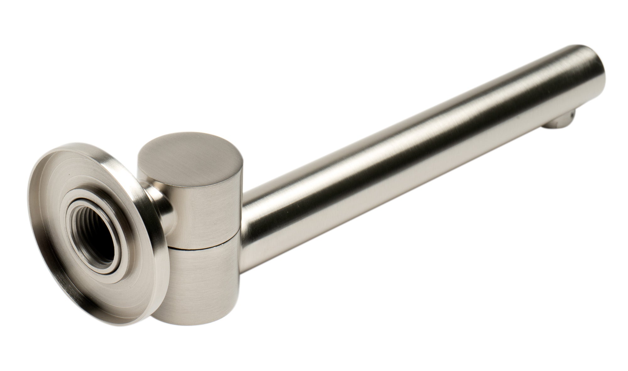 ALFI Brand - Brushed Nickel Round Foldable Tub Spout | AB6601-BN ALFI Brand - Brushed Nickel Round Foldable Tub Spout | AB6601-BN