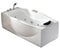 EAGO - 6 ft Left Drain Acrylic White Whirlpool Bathtub w Fixtures | AM189ETL-L
