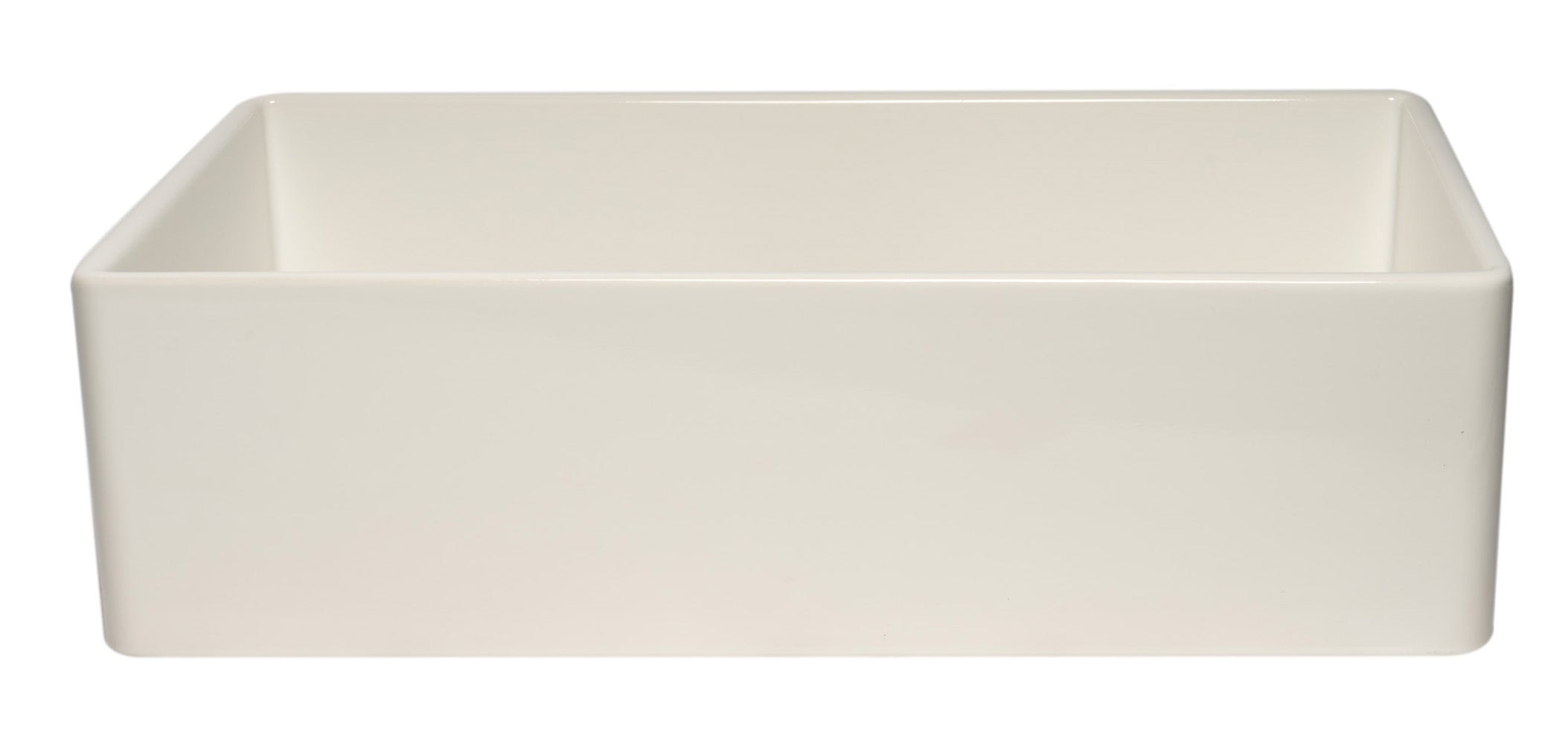 ALFI Brand - White 36" Smooth Apron Single Bowl Fireclay Farm Sink | AB536-W ALFI Brand - White 36" Smooth Apron Single Bowl Fireclay Farm Sink | AB536-W