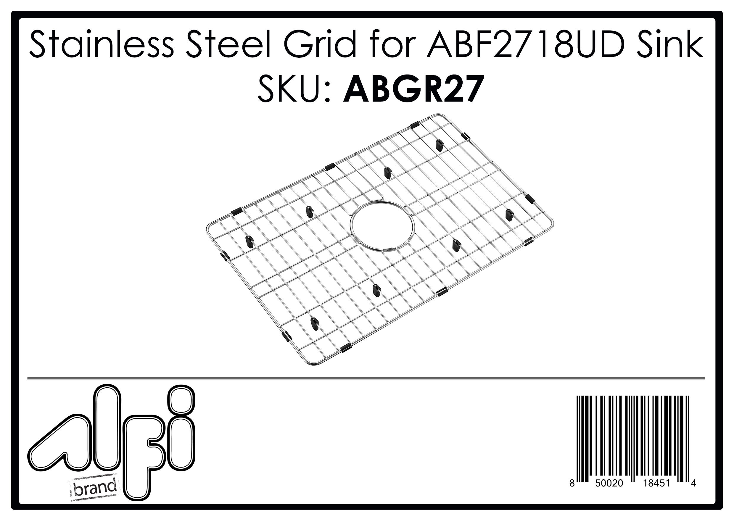 ALFI Brand - Stainless Steel Grid for ABF2718UD | ABGR27 ALFI Brand - Stainless Steel Grid for ABF2718UD | ABGR27