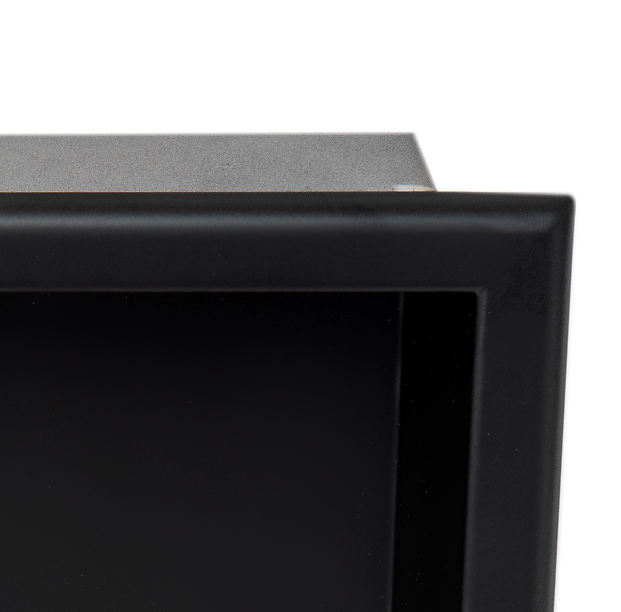 ALFI Brand - 12" x 12" Black Matte Stainless Steel Square Single Shelf Bath Shower Niche | ABNC1212-BLA ALFI Brand - 12" x 12" Black Matte Stainless Steel Square Single Shelf Bath Shower Niche | ABNC1212-BLA