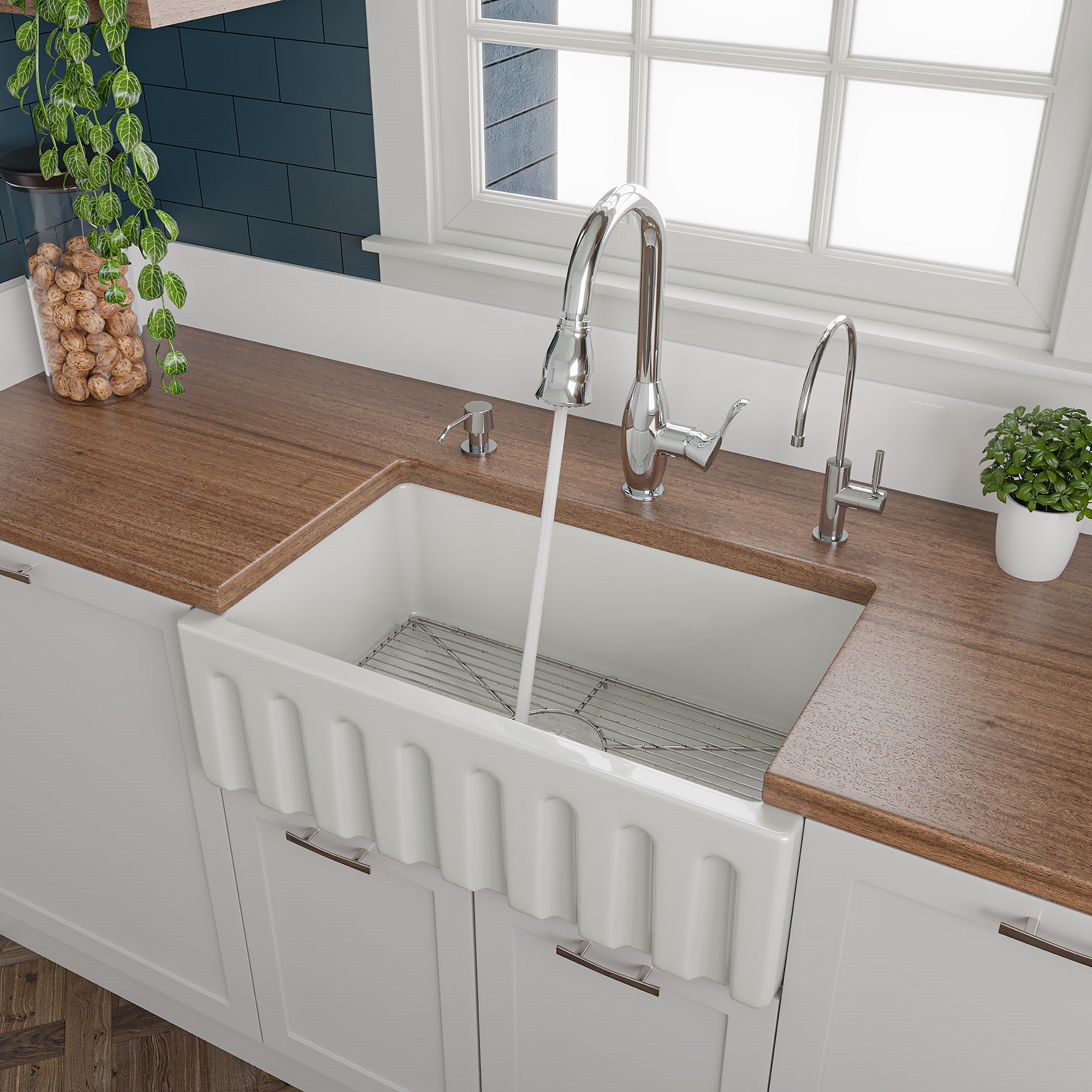 ALFI Brand - Stainless steel kitchen sink grid for AB3018SB, AB3018ARCH, AB3018UM | ABGR3018 ALFI Brand - Stainless steel kitchen sink grid for AB3018SB, AB3018ARCH, AB3018UM | ABGR3018