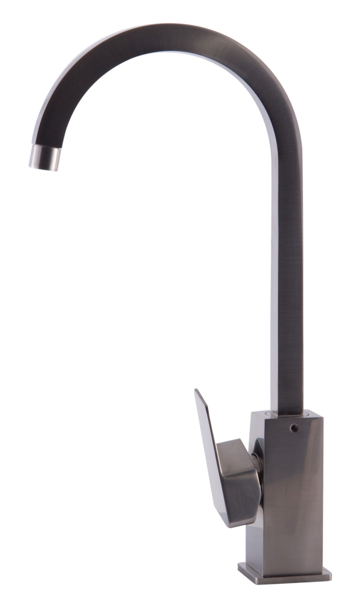 ALFI Brand - Brushed Nickel Gooseneck Single Hole Bathroom Faucet | AB3470-BN ALFI Brand - Brushed Nickel Gooseneck Single Hole Bathroom Faucet | AB3470-BN