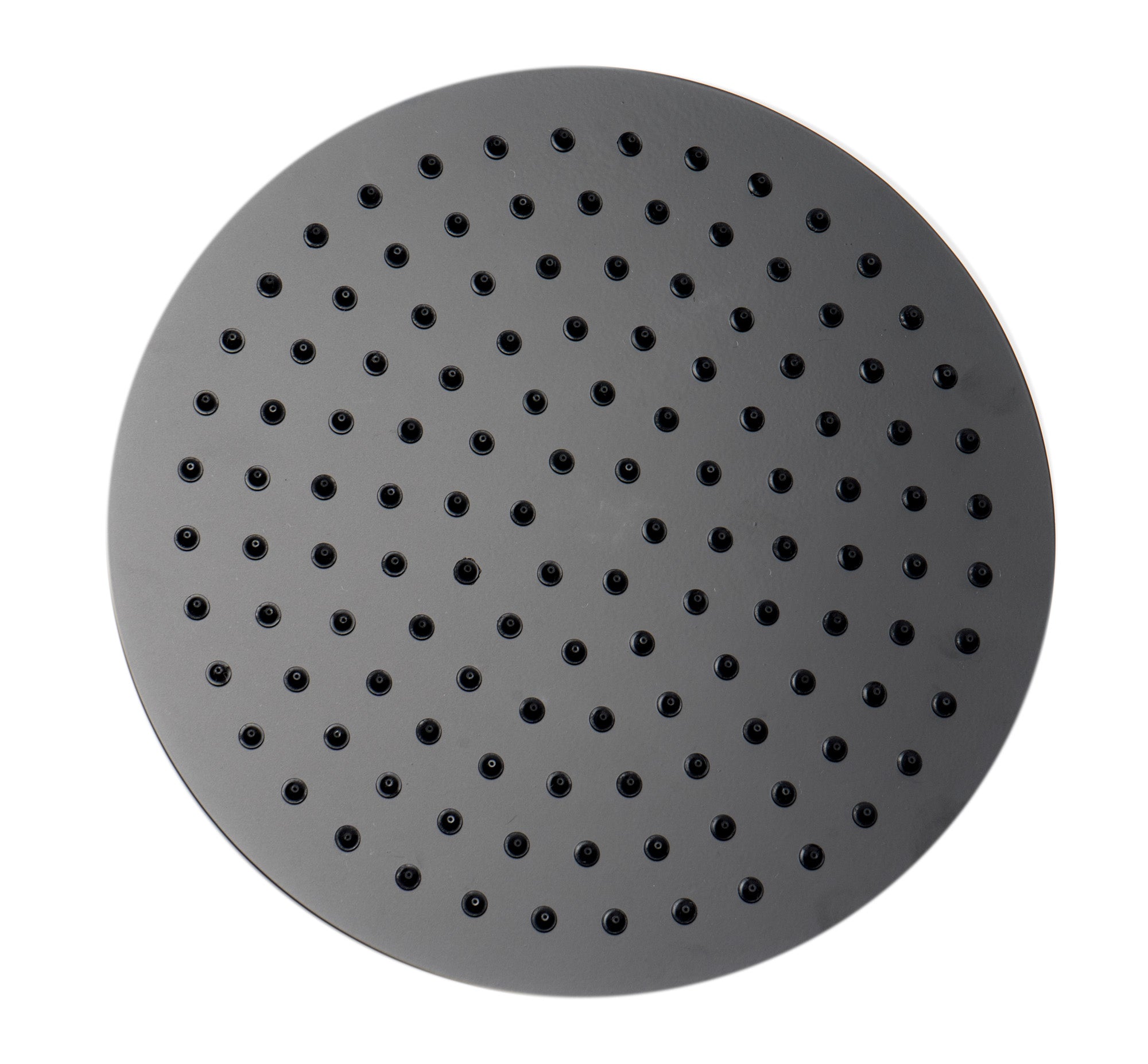 ALFI Brand - Matte Black Stainless Steel 12" Round Ultra-Thin Rain Shower Head | RAIN12R-BM ALFI Brand - Matte Black Stainless Steel 12" Round Ultra-Thin Rain Shower Head | RAIN12R-BM