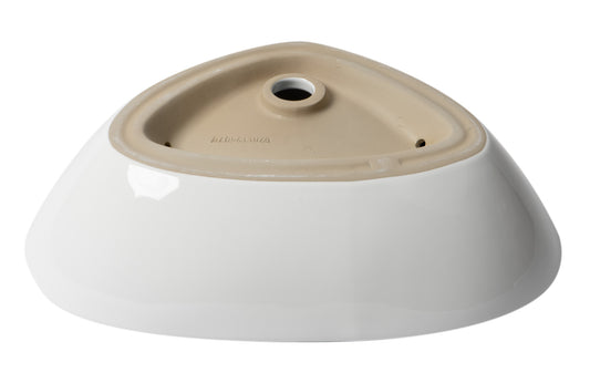 ALFI Brand - White 23" Fancy Above Mount Ceramic Sink | ABC914