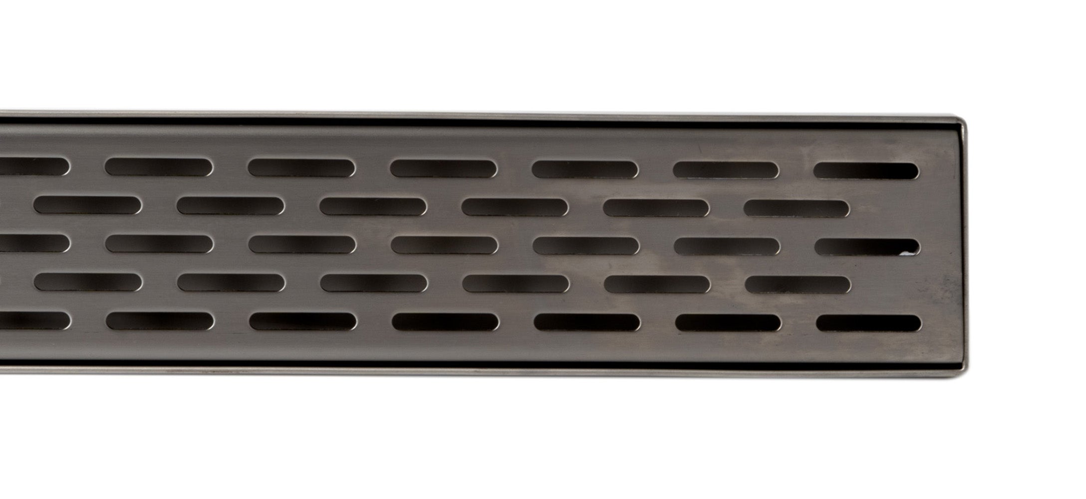 ALFI Brand - 59" Brushed Stainless Steel Linear Shower Drain with Groove Holes | ABLD59C-BSS ALFI Brand - 59" Brushed Stainless Steel Linear Shower Drain with Groove Holes | ABLD59C-BSS