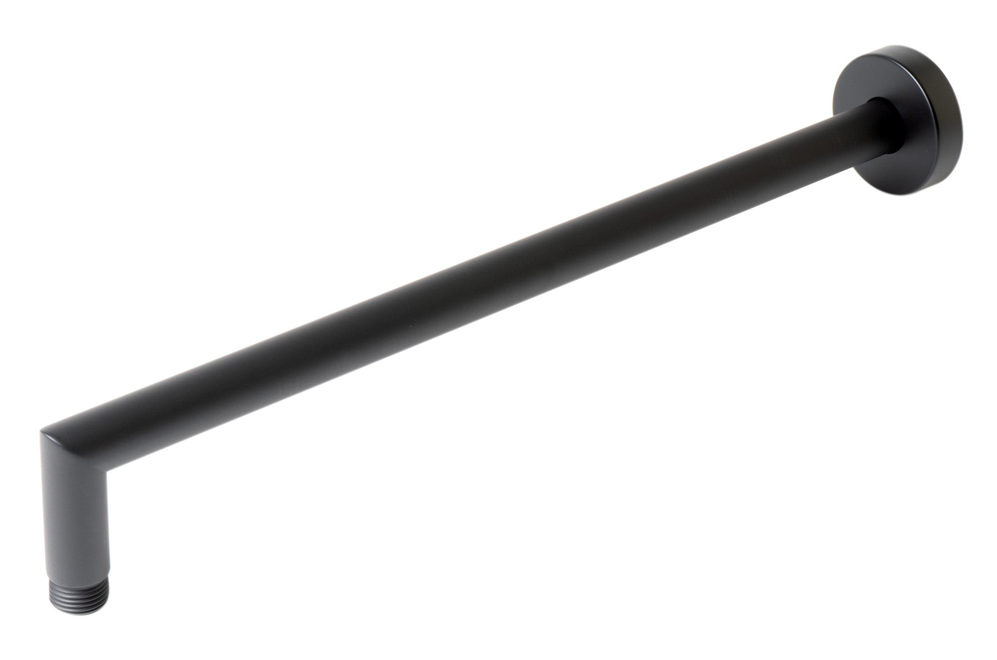 ALFI Brand - Black Matte 16" Round Wall Shower Arm | ABSA16R-BM ALFI Brand - Black Matte 16" Round Wall Shower Arm | ABSA16R-BM