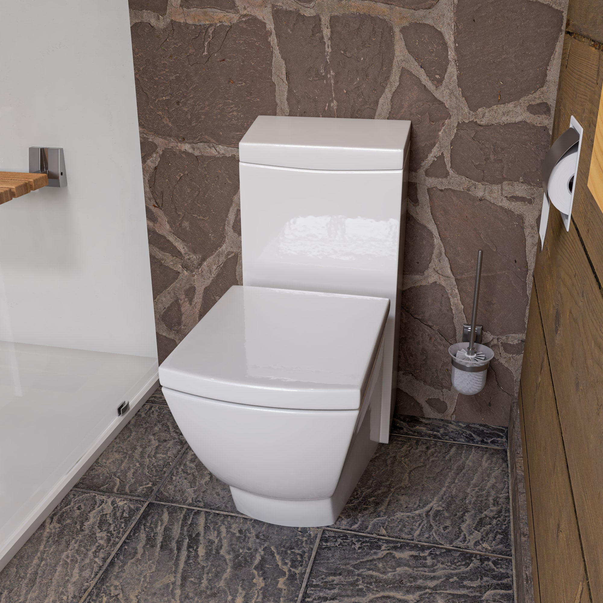 EAGO - ONE PIECE HIGH EFFICIENCY LOW FLUSH ECO-FRIENDLY CERAMIC TOILET | TB336 EAGO - ONE PIECE HIGH EFFICIENCY LOW FLUSH ECO-FRIENDLY CERAMIC TOILET | TB336