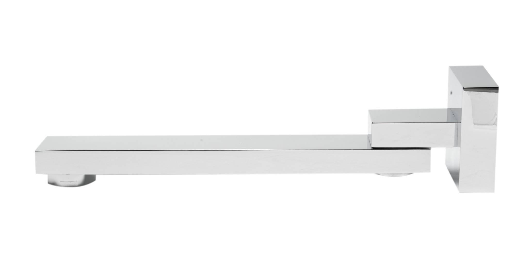 ALFI Brand - Polished Chrome Square Foldable Tub Spout | AB7701-PC ALFI Brand - Polished Chrome Square Foldable Tub Spout | AB7701-PC