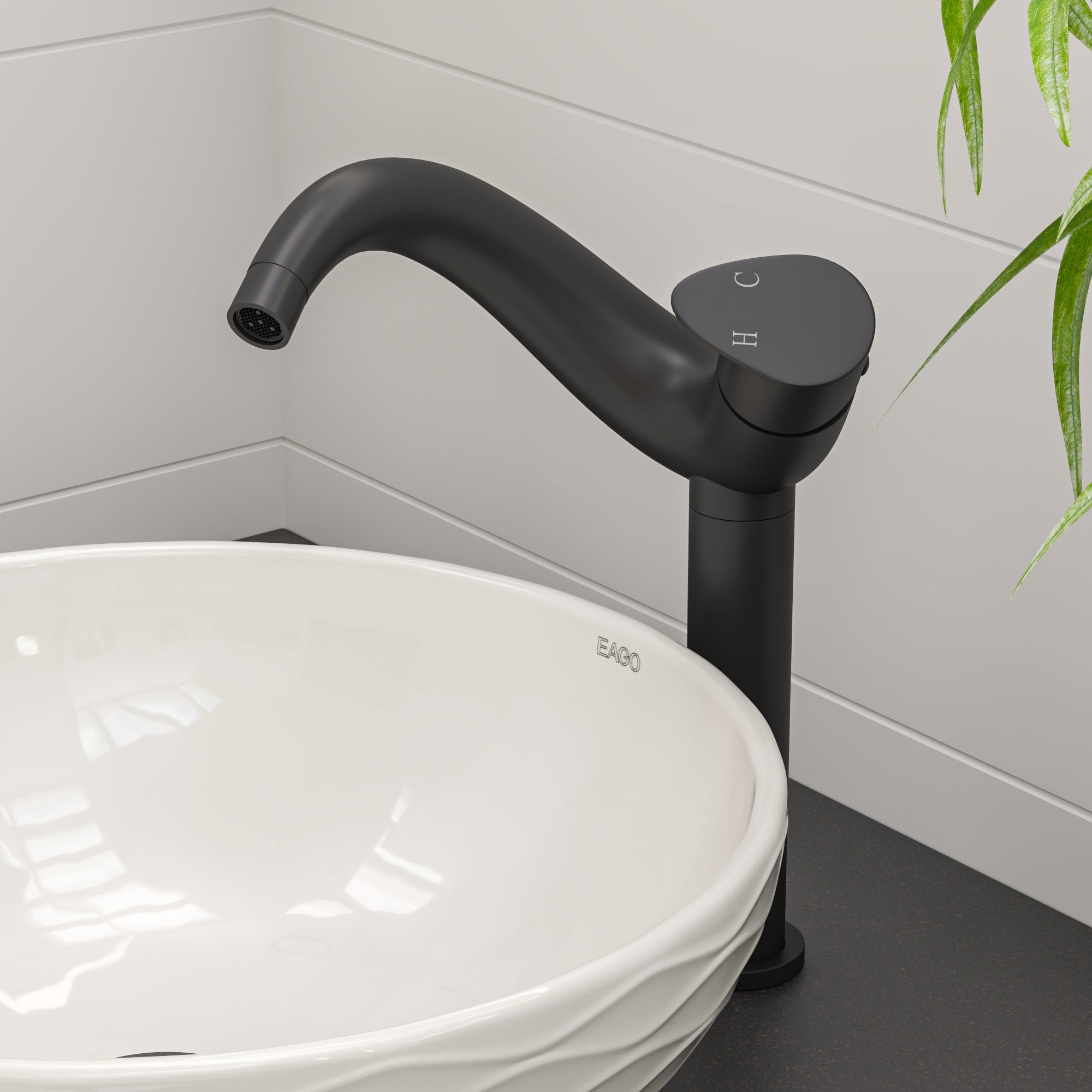 ALFI Brand - White 17" Decorative Round Vessel Above Mount Ceramic Sink | ABC909 ALFI Brand - White 17" Decorative Round Vessel Above Mount Ceramic Sink | ABC909