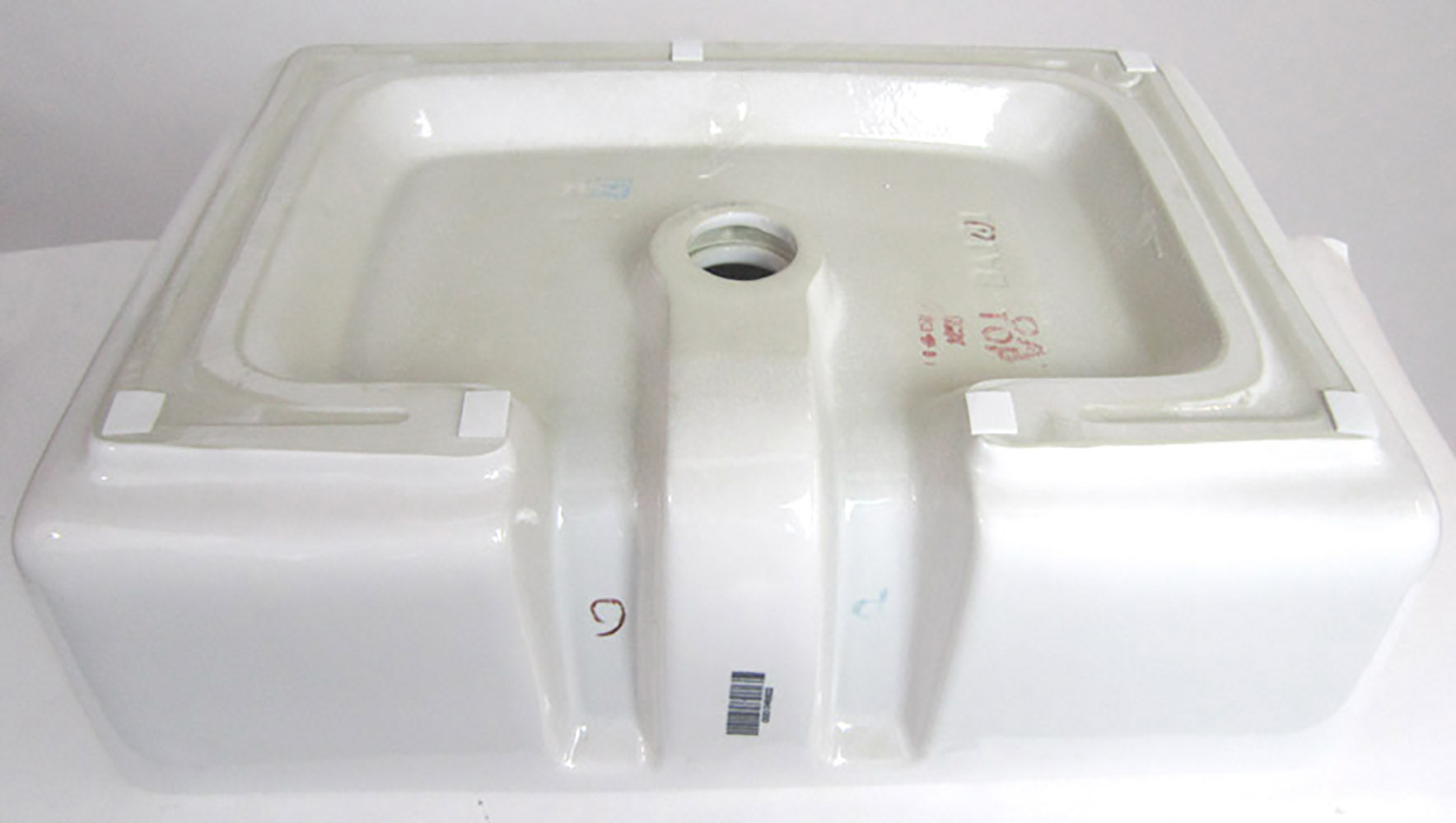 EAGO - 20" RECTANGULAR CERAMIC ABOVE MOUNT BASIN VESSEL SINK | BA131 EAGO - 20" RECTANGULAR CERAMIC ABOVE MOUNT BASIN VESSEL SINK | BA131