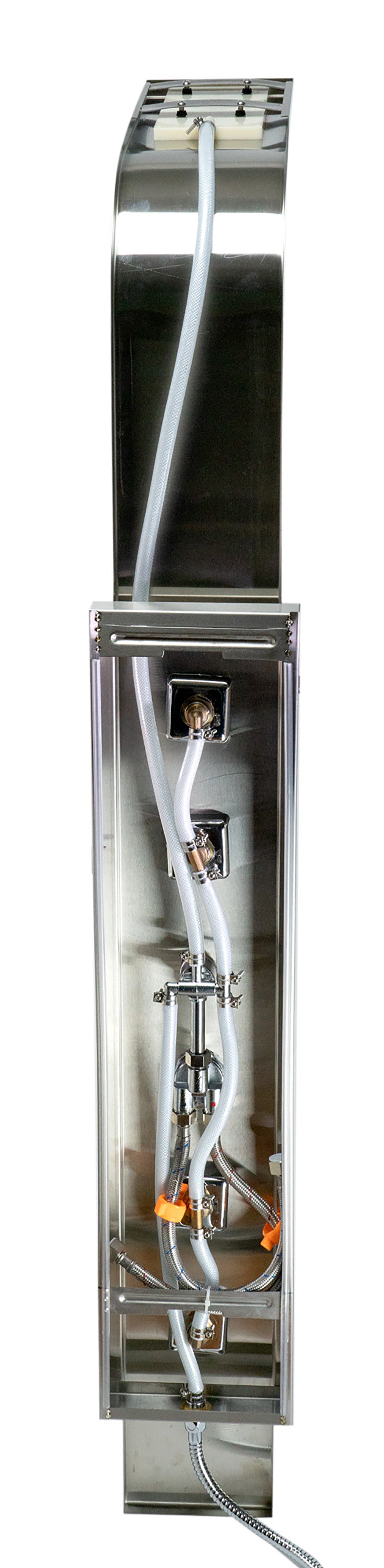 ALFI Brand - Modern Stainless Steel Shower Panel with 4 Body Sprays | ABSP10 ALFI Brand - Modern Stainless Steel Shower Panel with 4 Body Sprays | ABSP10