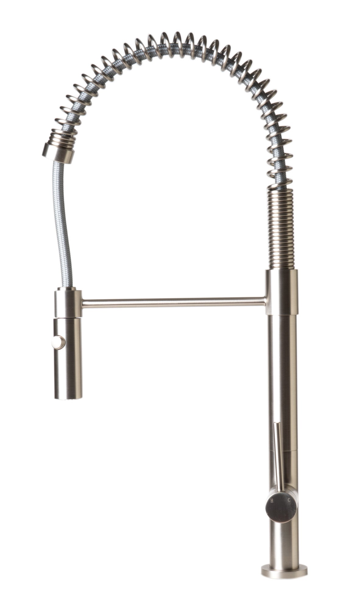 ALFI Brand - Brushed Nickel Commercial Spring Kitchen Faucet | ABKF3732-BN ALFI Brand - Brushed Nickel Commercial Spring Kitchen Faucet | ABKF3732-BN
