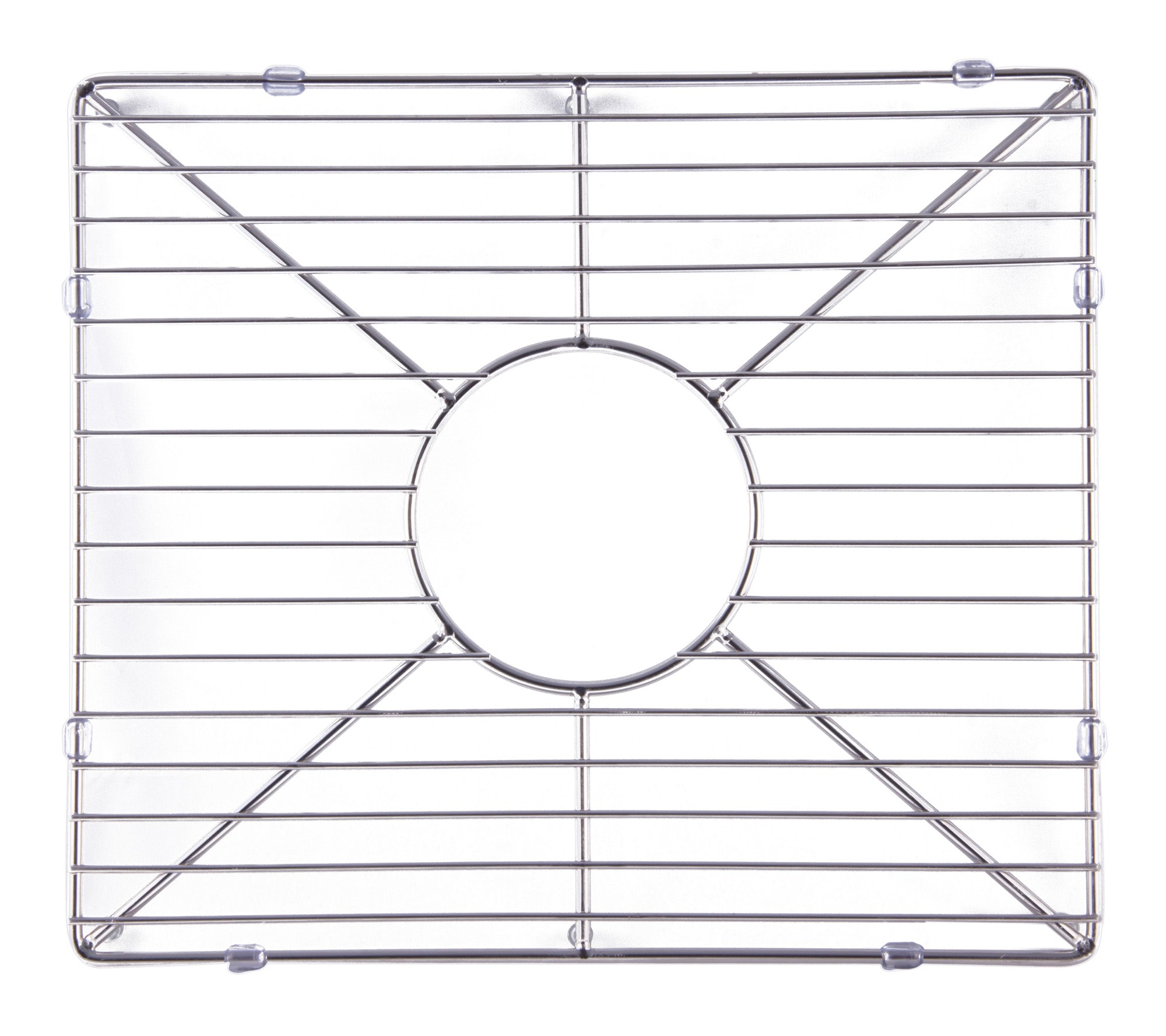 ALFI Brand - Stainless steel kitchen sink grid for large side of AB3618DB, AB3618ARCH | ABGR3618L ALFI Brand - Stainless steel kitchen sink grid for large side of AB3618DB, AB3618ARCH | ABGR3618L