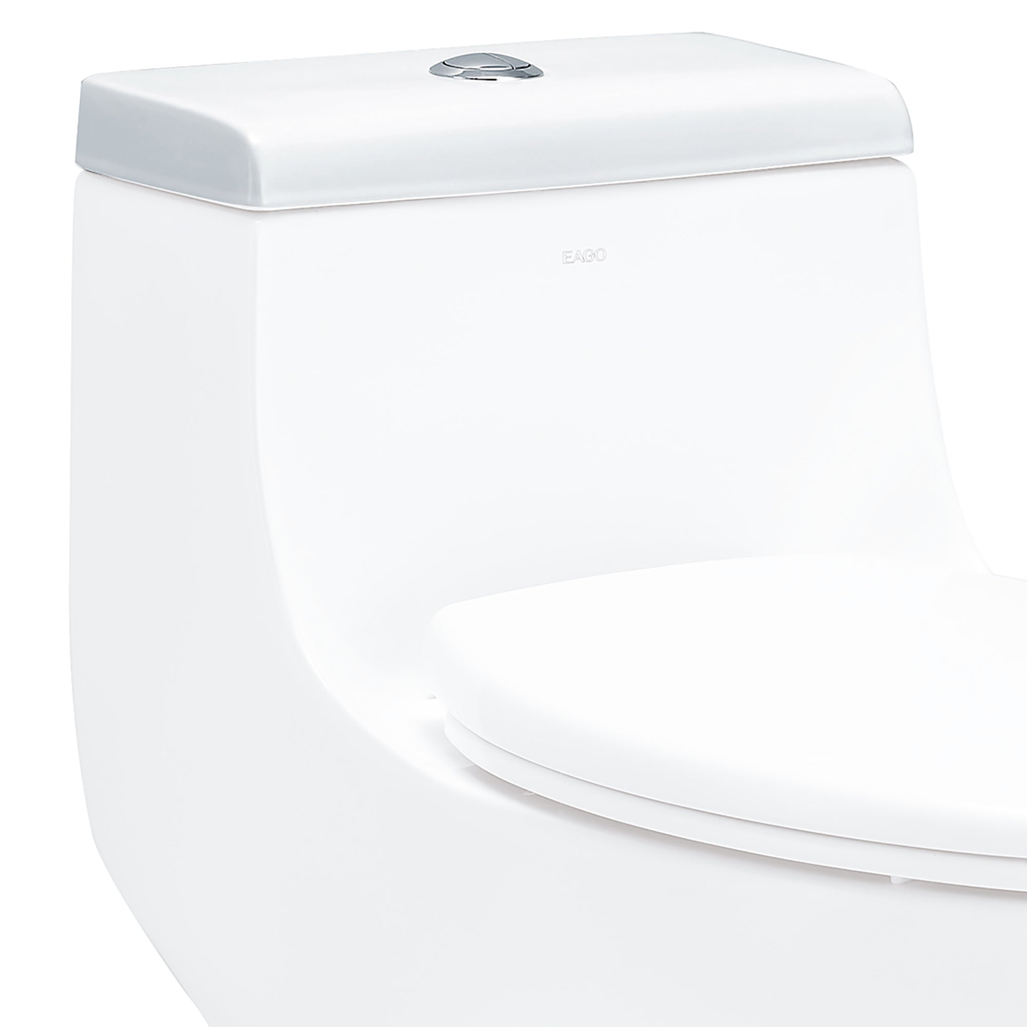 EAGO - Replacement Ceramic Toilet Lid for TB358 | R-358LID EAGO - Replacement Ceramic Toilet Lid for TB358 | R-358LID