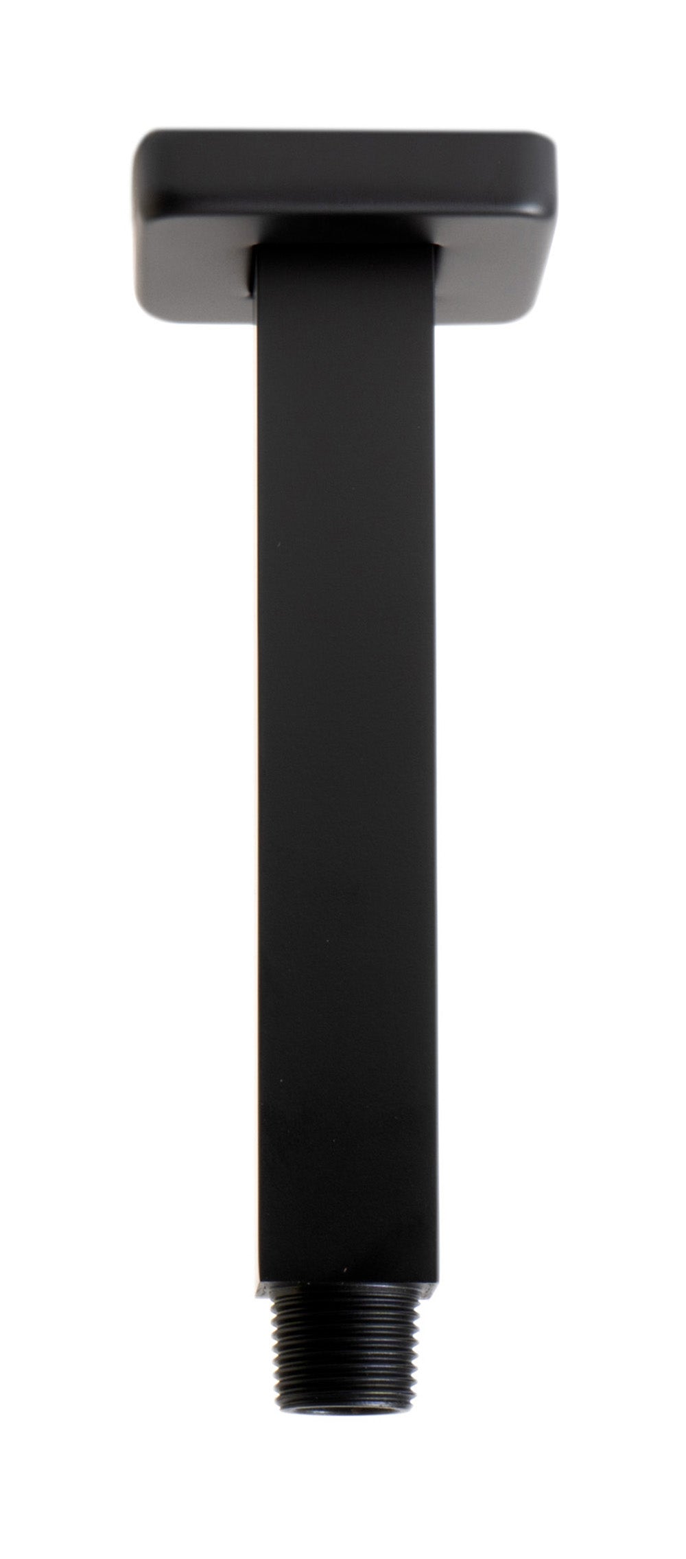 ALFI Brand - Black Matte 6" Square Ceiling Shower Arm | ABSA6S-BM ALFI Brand - Black Matte 6" Square Ceiling Shower Arm | ABSA6S-BM