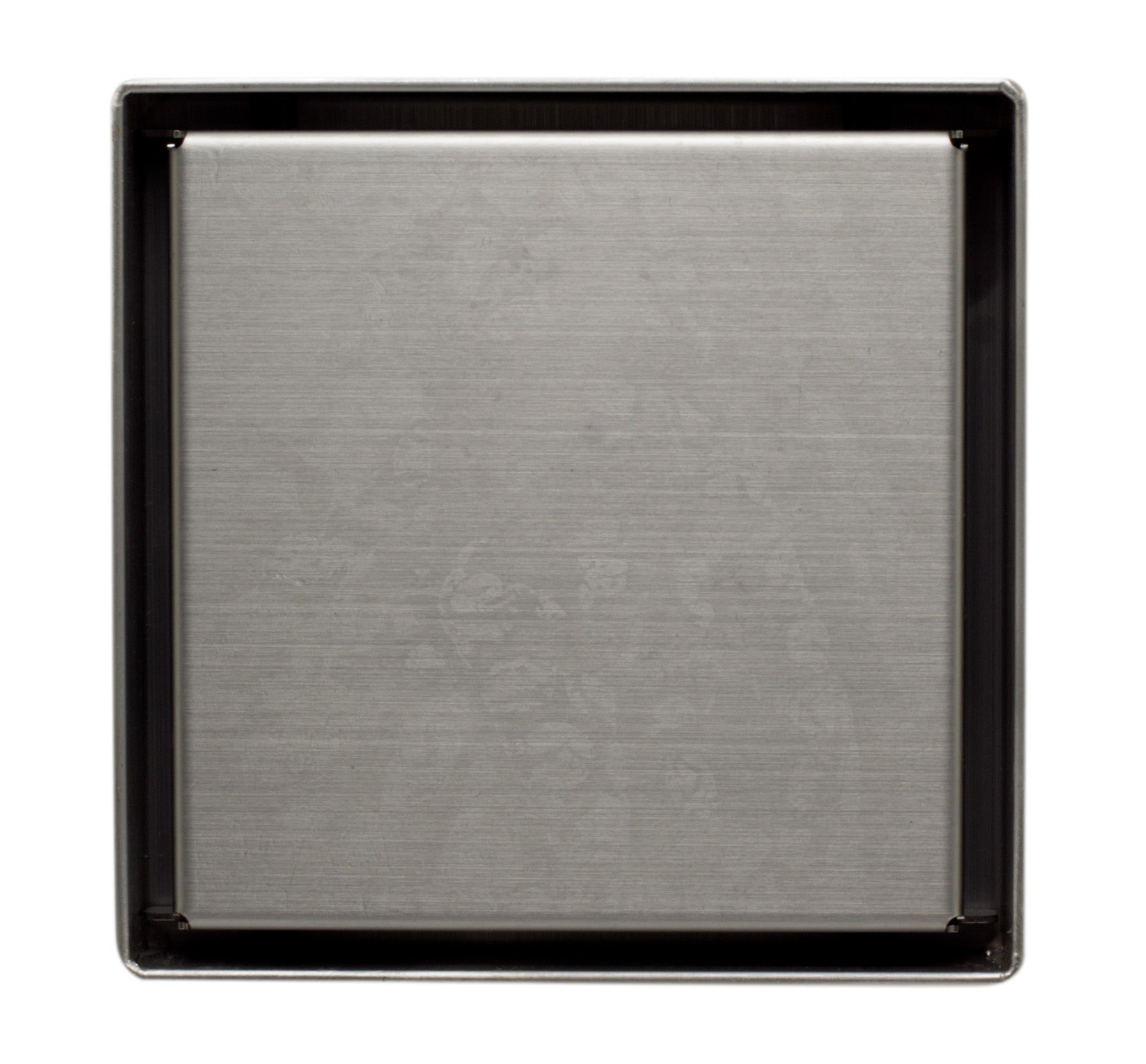 ALFI Brand - 5" x 5" Modern Square Brushed Stainless Steel Shower Drain with Solid Cover | ABSD55B-BSS ALFI Brand - 5" x 5" Modern Square Brushed Stainless Steel Shower Drain with Solid Cover | ABSD55B-BSS