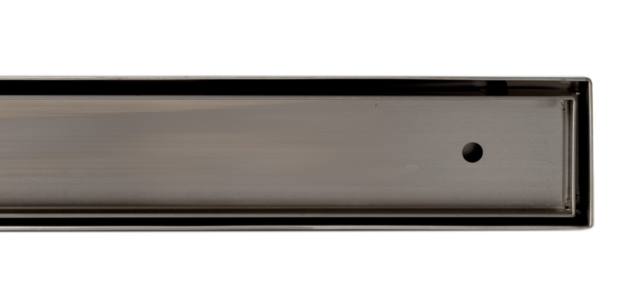 ALFI Brand - 59" Stainless Steel Linear Shower Drain with No Cover | ABLD59A ALFI Brand - 59" Stainless Steel Linear Shower Drain with No Cover | ABLD59A