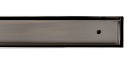 ALFI Brand - 59" Stainless Steel Linear Shower Drain with No Cover | ABLD59A