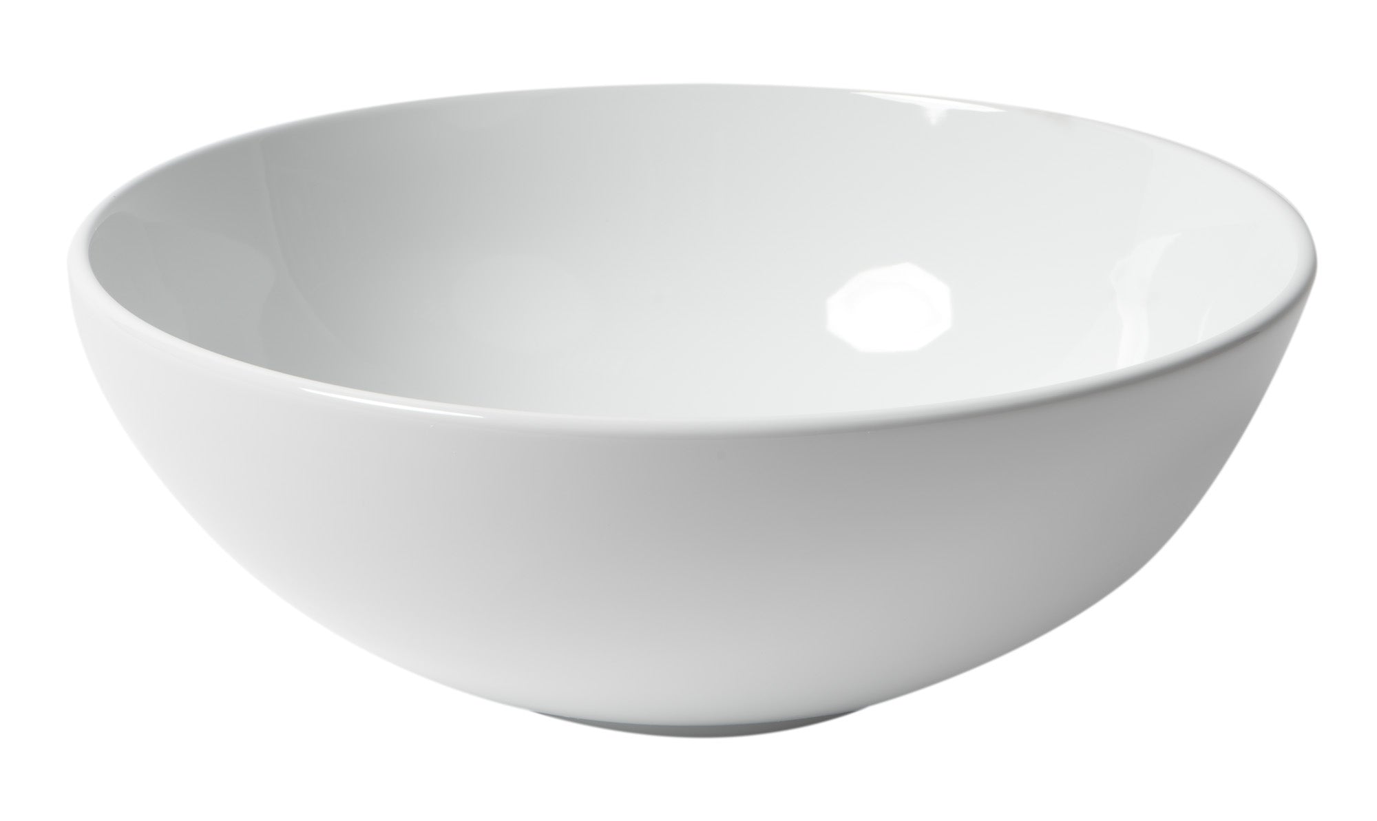 ALFI Brand - White 15" Round Vessel Bowl Above Mount Ceramic Sink | ABC905 ALFI Brand - White 15" Round Vessel Bowl Above Mount Ceramic Sink | ABC905