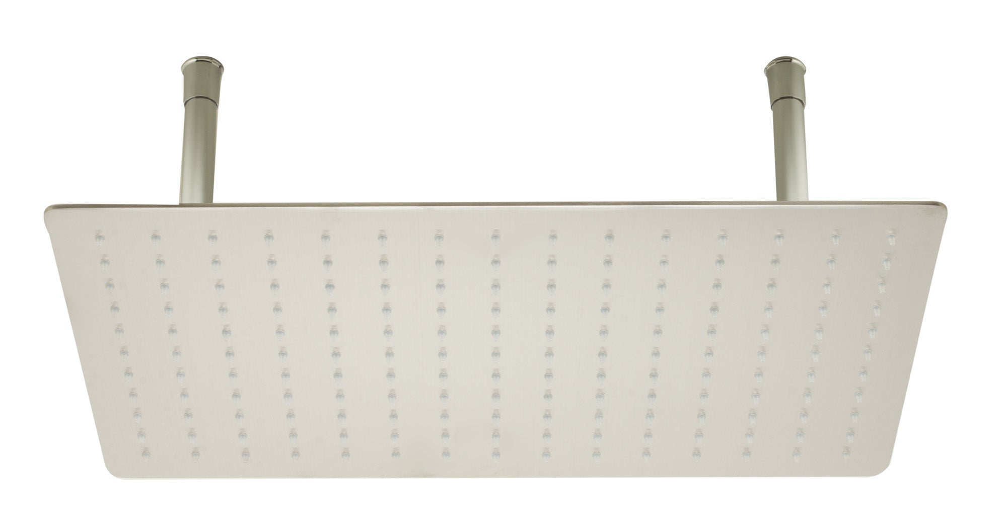 ALFI Brand - 20" Rectangular Brushed Solid Stainless Steel Ultra Thin Rain Shower Head | RAIN2012-BSS ALFI Brand - 20" Rectangular Brushed Solid Stainless Steel Ultra Thin Rain Shower Head | RAIN2012-BSS